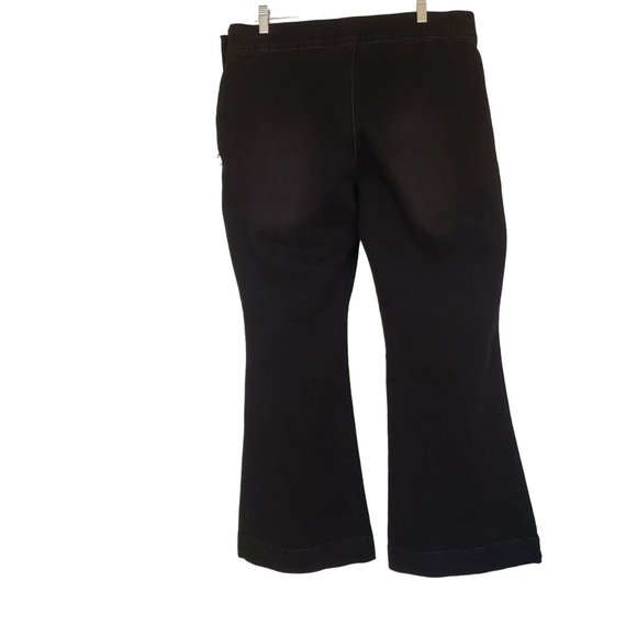 Flare jeans size XXL zipper sides wide waistband - Picture 2 of 10